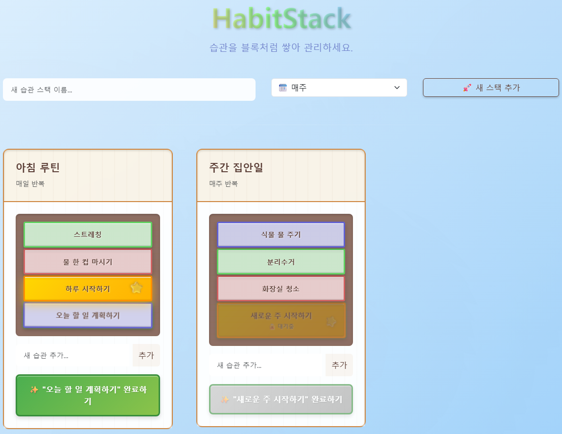 HABITSTACK